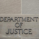 A view outside the U.S. Department of Justice Building May 21, 2014, in Washington, D.C.
BRENDAN SMIALOWSKI/AFP/Getty Images
